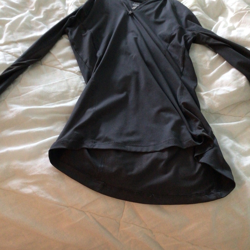 Noble equestrian dark grey horse riding shirt